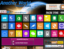 Tablet Screenshot of anotherworld.com.au
